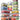 Chef's Path 32 Piece Airtight Food Storage Containers with Easy Snap Lids, 16 Containers and Lids, Stackable Kitchen and Pantry Canisters for Meal Prep and Food Storage - Transparent